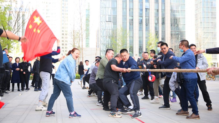 甘肃294俄罗斯专享会登录集团举办庆“五一”第二届职工拔河比赛